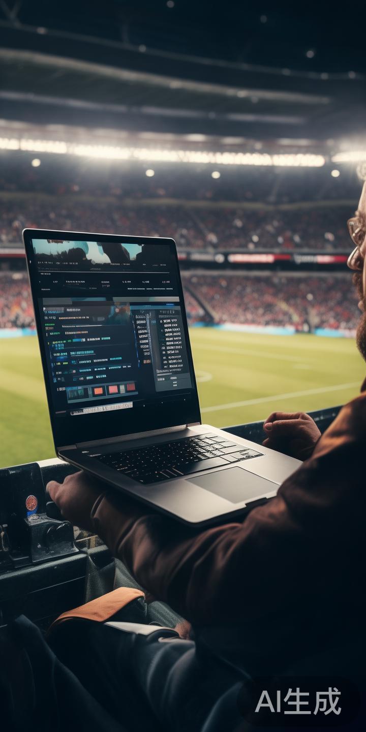 例如某用户在足球比赛中预测比分，经过分析统计后果断